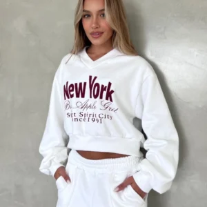 Buzo Friza De Mujer Newyork 3