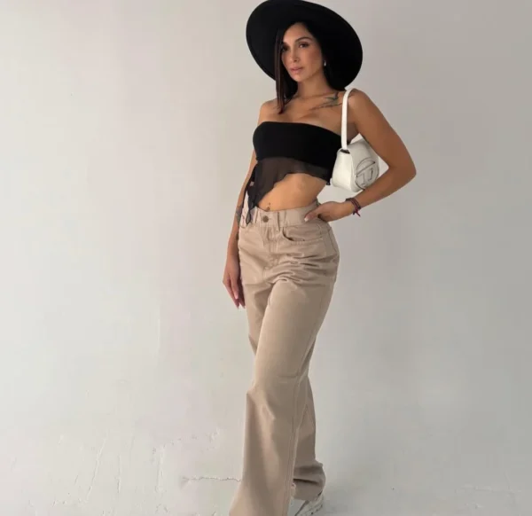 Jean Beige 1