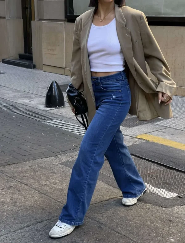Jean Wide leg Elastizado