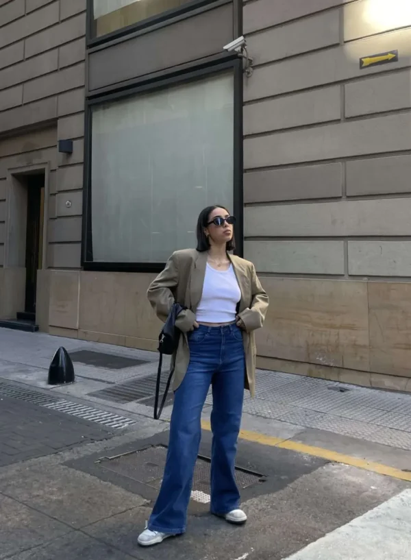 Jean Wide leg Elastizado