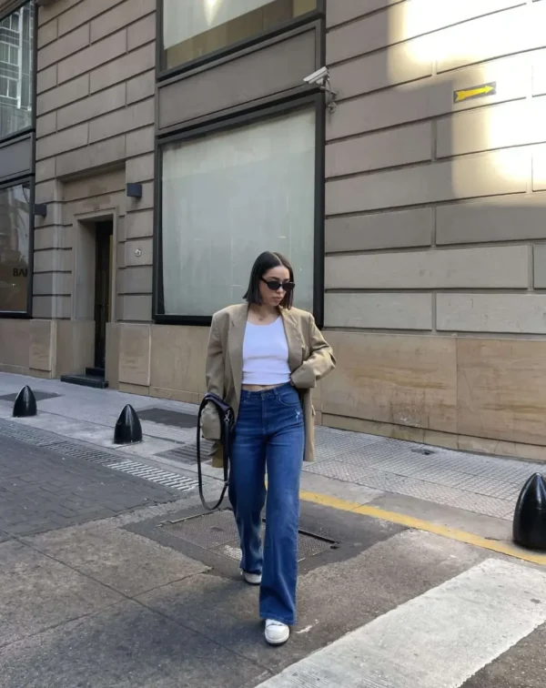 Jean Wide leg Elastizado