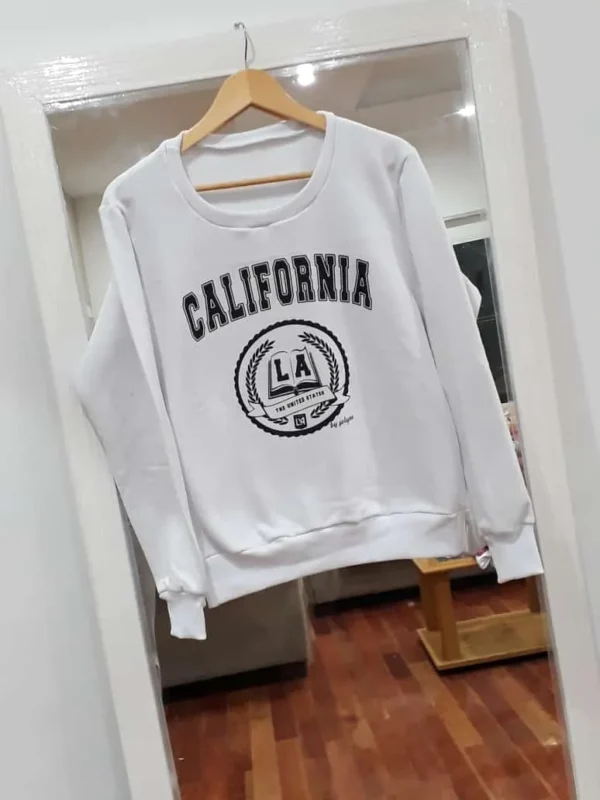 Buzo California A La Cintura De Mujer