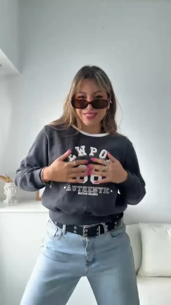 Buzo Frizado De Mujer New Port