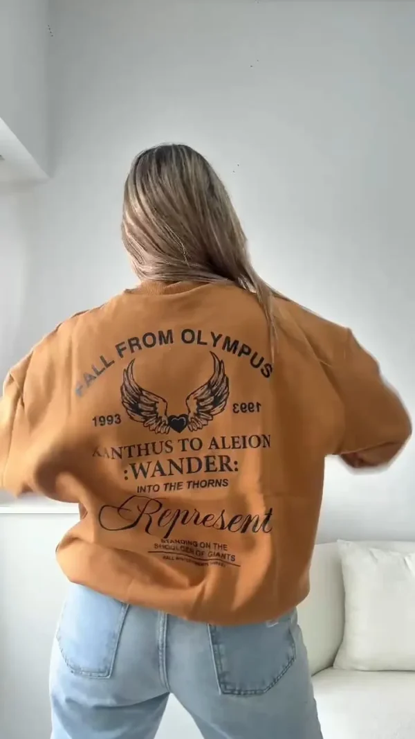 Buzo Frizado De Mujer Represent