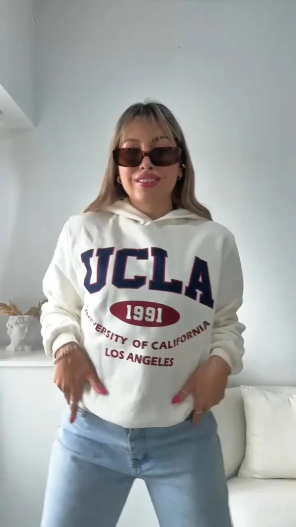 Buzo Frizado De Mujer Ucla