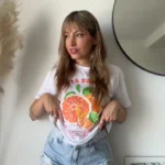 Remera De Mujer Orange