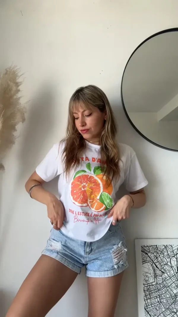Remera De Mujer Orange 2