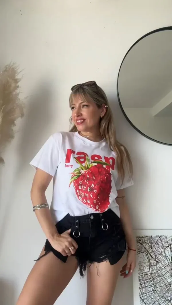 Remera De Mujer Rasp Berry 6