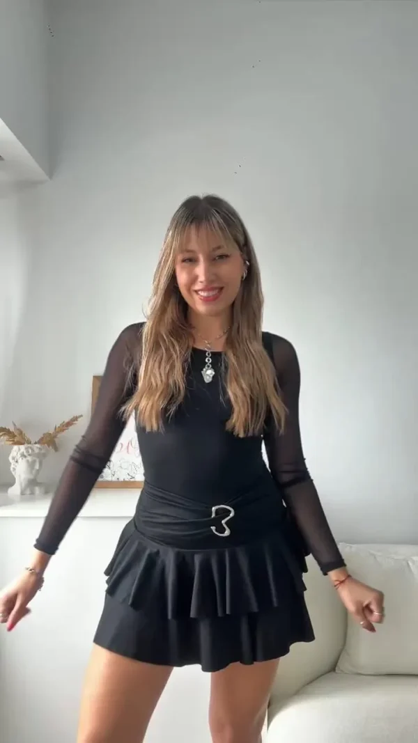 Vestido Con Hebilla 2