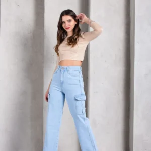 Jean Cargo Wid Leg