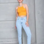 Jean Mom Claro