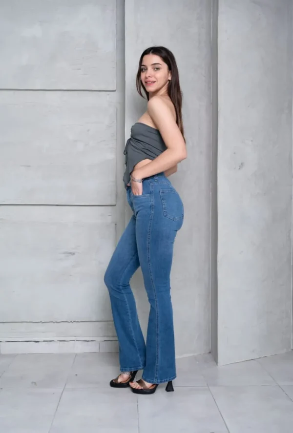 Jean Wid Leg Liso 22