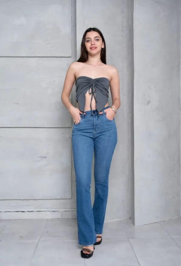 Jean Wid Leg Liso 23