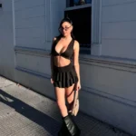 Pollera De Dos Vuelos
