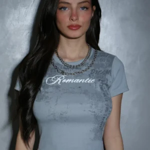 Remera Algodon Y Lycra Romantic