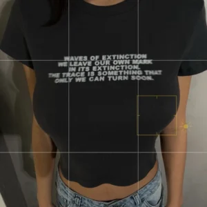 Remera Algodon Y Lycra Waves Of Extinction 2