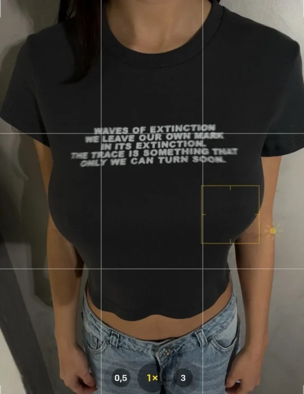 Remera Algodon Y Lycra Waves Of Extinction 2