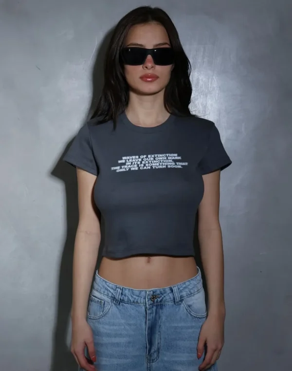 Remera Algodon Y Lycra Waves Of Extinction