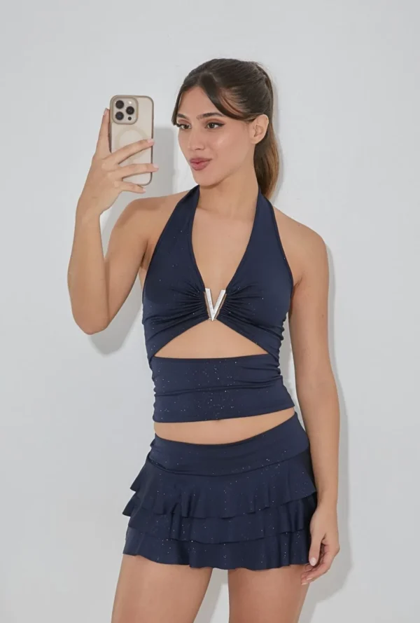 Top Olivia Espalda Descubierta
